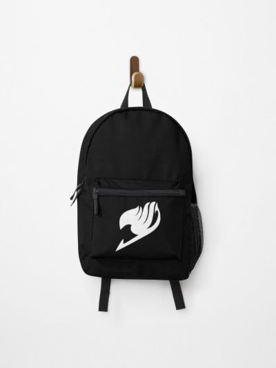 Fairy Tail Logo (White) Backpack Official Anime Backpack Merch