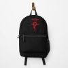 Fullmetal Alchemist Red Logo Backpack Official Anime Backpack Merch