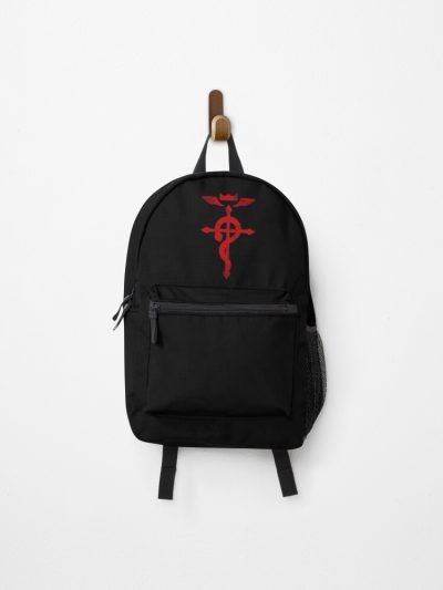 Fullmetal Alchemist Red Logo Backpack Official Anime Backpack Merch