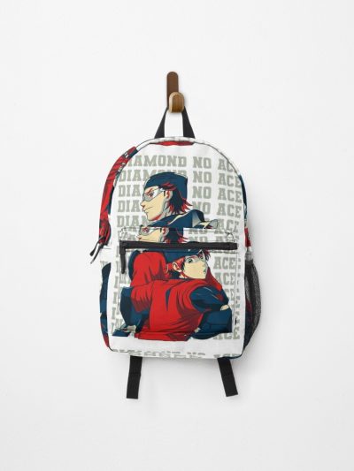 Ace Of Diamond: Best Pitcher Battery Sawamura And Miyuki Backpack Official Anime Backpack Merch