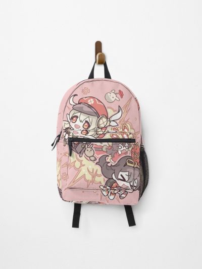 Genshin Impact Klee  And Amber Backpack Official Anime Backpack Merch