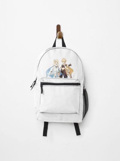 Genshin Impact Illustration Backpack Official Anime Backpack Merch