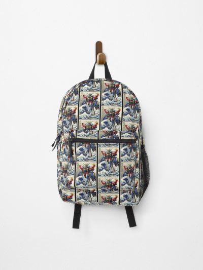 Hokusai Shinning Gundam Backpack Official Anime Backpack Merch