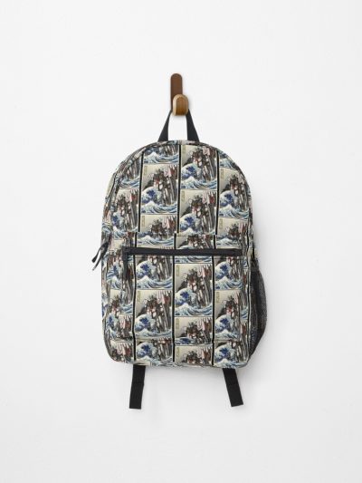 Hokusai Nu Gundam Backpack Official Anime Backpack Merch