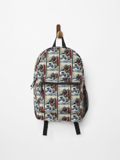 Hokusai Rx 78-2 Gundam Backpack Official Anime Backpack Merch