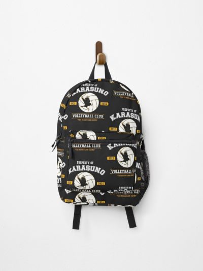 Property Of Karasuno Volleyball Club Haikyuu Backpack Official Anime Backpack Merch