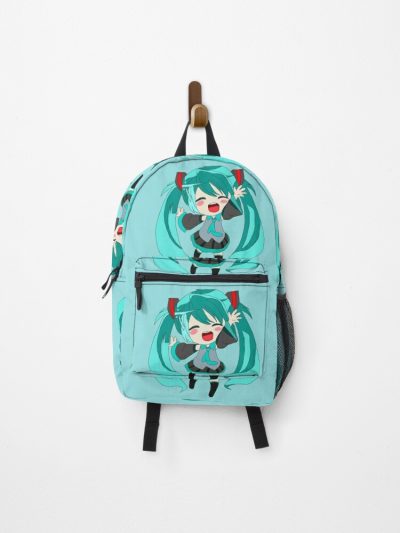 Chibi Hatsune Miku Hello Backpack Official Anime Backpack Merch