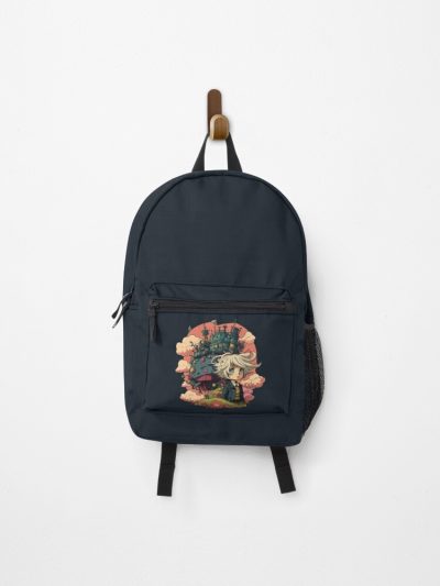 Howl'S Moving Castle - Kawaii Fan Art Backpack Official Anime Backpack Merch