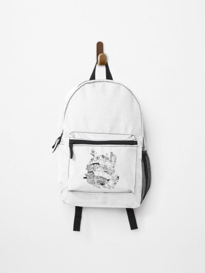 Lover Gift Howl'S Moving Castle Halloween Backpack Official Anime Backpack Merch