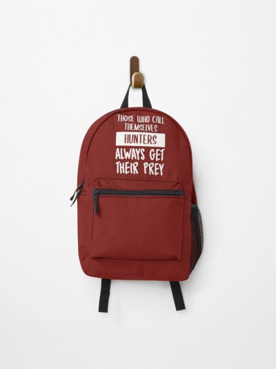 Hunters Always Get Their Prey (Dark Red Bg) Backpack Official Anime Backpack Merch