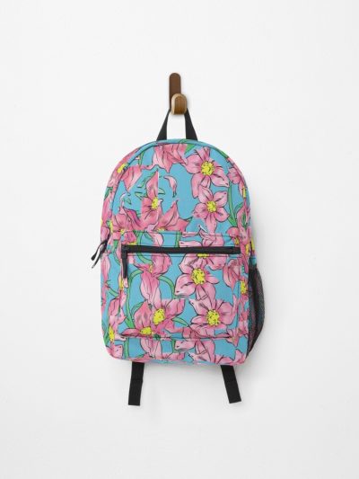 Jojo Floral Pattern Backpack Official Anime Backpack Merch