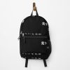 Kiki'S Delivery Service In Japanese Majo No Takkyubin With Black Background Backpack Official Anime Backpack Merch