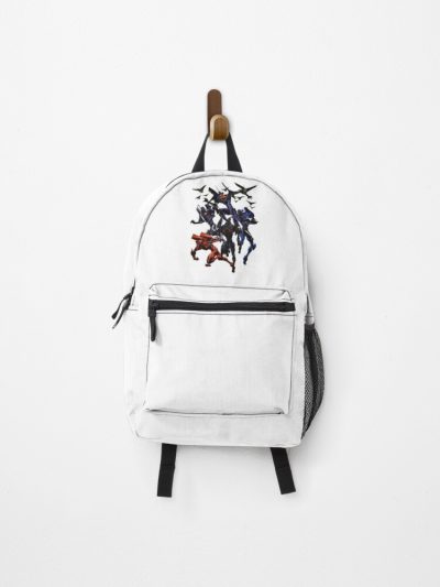 Neon Genesis Evangelion ,Film,Manga,Evangelion Nerv ,Rei Ayanami With A Gun Backpack Official Anime Backpack Merch