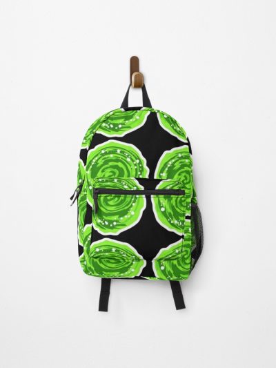 Green Portal Rick And Morty Backpack Official Anime Backpack Merch