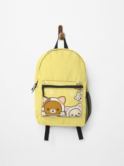 Kitty Rilakkuma And Friends “It’S Time To Relax With Cute Cats” Backpack Official Anime Backpack Merch