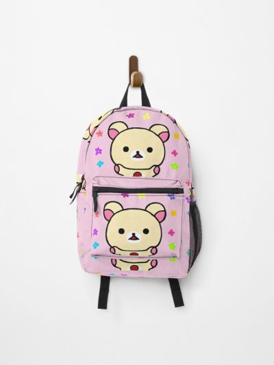 Korilakkuma And Flowers Backpack Official Anime Backpack Merch