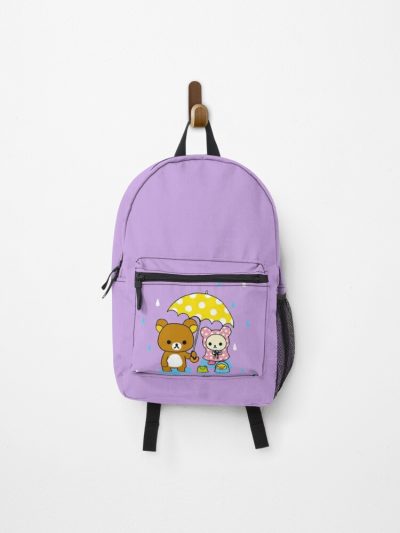 Rilakkuma And Korilakkuma In The Rain Backpack Official Anime Backpack Merch