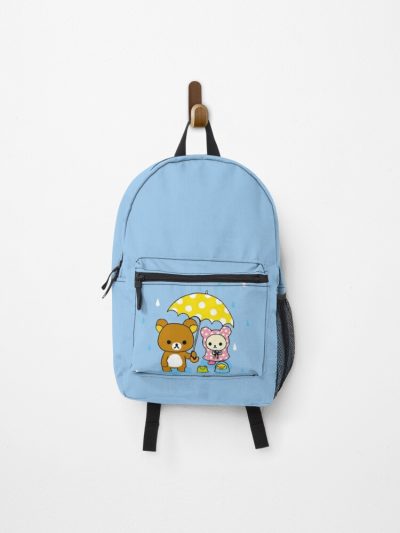 Copy Of Rilakkuma And Korilakkuma In The Rain Backpack Official Anime Backpack Merch