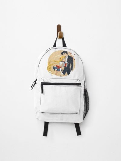 Sailor Moon And Tuxedo Mask Backpack Official Anime Backpack Merch