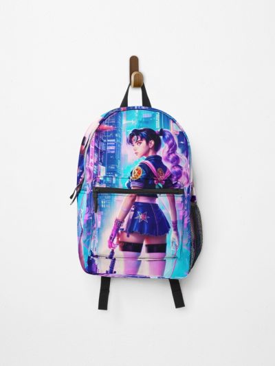 Cyberpunk Sailor Moon Magical Girl Backpack Official Anime Backpack Merch