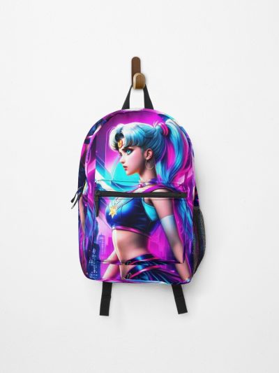 Cyberpunk Sailor Moon Magical Girl Backpack Official Anime Backpack Merch