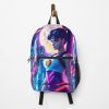 Cyberpunk Sailor Moon Magical Girl Neon Sci Fi Art Style Backpack Official Anime Backpack Merch