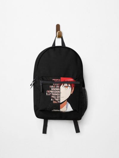 Assassination Classroom : Karma Akabane Quotation Backpack Official Anime Backpack Merch