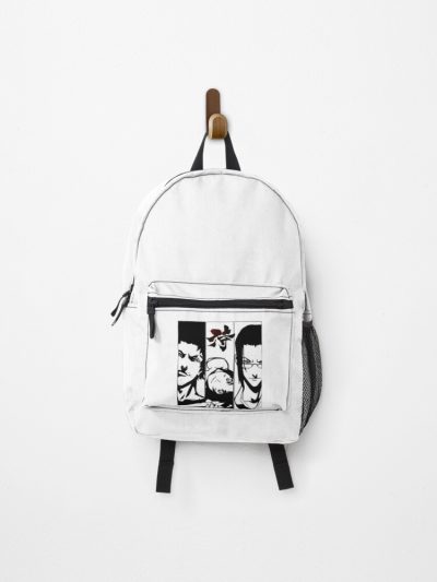 Japanese Fantasy Anime Samurai Champloo Characters Backpack Official Anime Backpack Merch