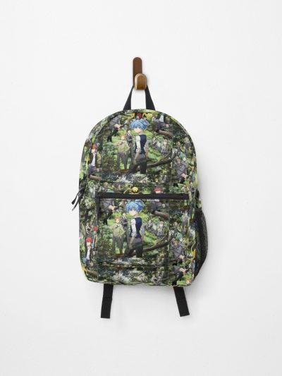 Assassination Classroom Koro Sensei And Itona Outdoor In The Trees Backpack Official Anime Backpack Merch