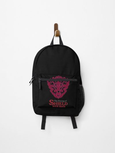 Shield Hero'S Rage Shield Red Backpack Official Anime Backpack Merch