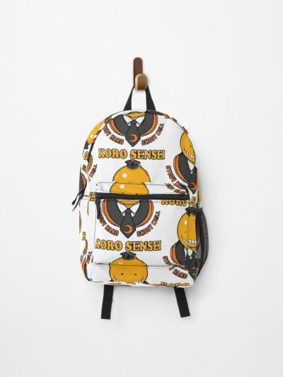 Assassination Classroom Koro Sensei Happy Study Hard Shoot Well Backpack Official Anime Backpack Merch