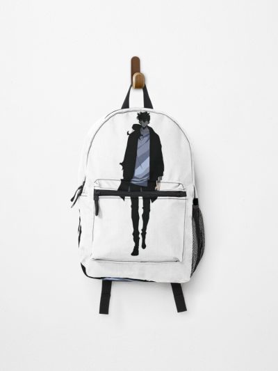 Sung Jin Woo Solo Leveling Backpack Official Anime Backpack Merch