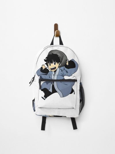 Sung Jin Woo Solo Leveling Backpack Official Anime Backpack Merch