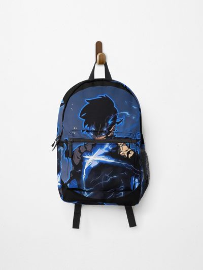 Solo Leveling Sung Jin Woo Backpack Official Anime Backpack Merch