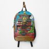 Spirited Away Illustrator Architecture Backpack Official Anime Backpack Merch