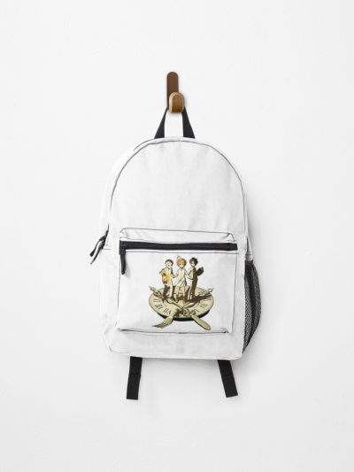 Emma, Ray _Amp_ Norman Trio - The Promised Neverland Backpack Official Anime Backpack Merch