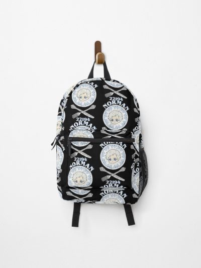 The Promised Neverland Norman Chibi (Grunge Style) Backpack Official Anime Backpack Merch