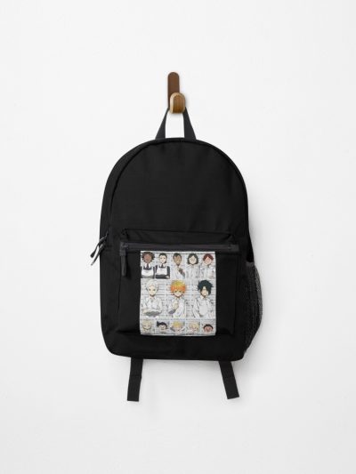 The Promised Neverland Photoshoot Funny Backpack Official Anime Backpack Merch