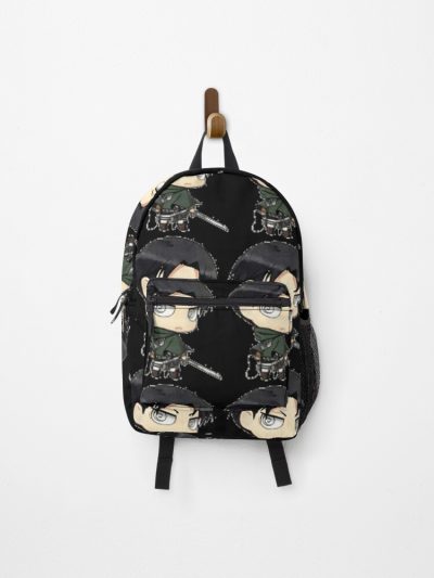 Attack On Titan - Chibi Levi Sticker	 Backpack Official Anime Backpack Merch
