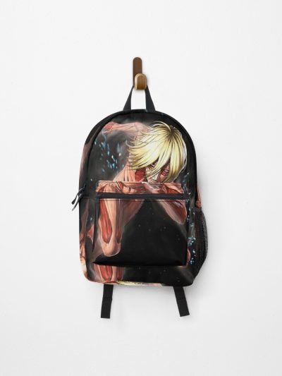 Annie Leonhart Attack On Titan Anime Girl Fanart Backpack Official Anime Backpack Merch