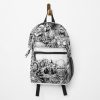 Attack On Titan Graphic Design Backpack Official Anime Backpack Merch