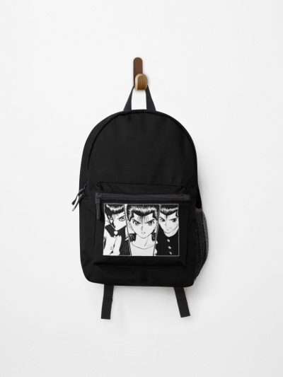 Three Images Hakusho Art Yuyu Anime Gift For Fans Backpack Official Anime Backpack Merch