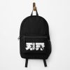 Baki Cool White Calligraphy / Typography / Japanese Letters / Baki Hanma The Grappler Season 1 2 3 Anime And Manga Characters Pickle Backpack Official Anime Backpack Merch