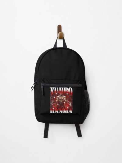 Anime Baki Hanma Series, Baki The Grappler, Manga Yujiro Hanma Baki, Jack Hanma Backpack Official Anime Backpack Merch