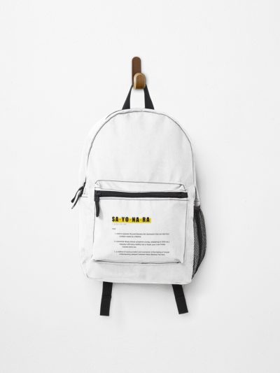 Banana Fish Sayonara Definition Design Backpack Official Anime Backpack Merch