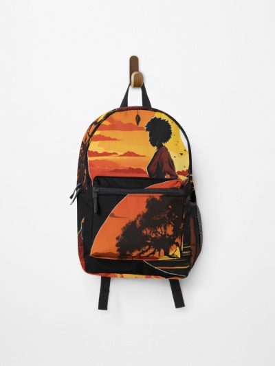 Classic Afro Samurai Design Backpack Official Anime Backpack Merch