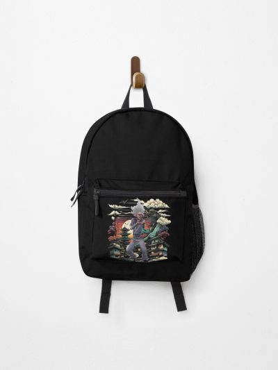 Resilience Of A Warrior Afro Samurai Legacy Backpack Official Anime Backpack Merch