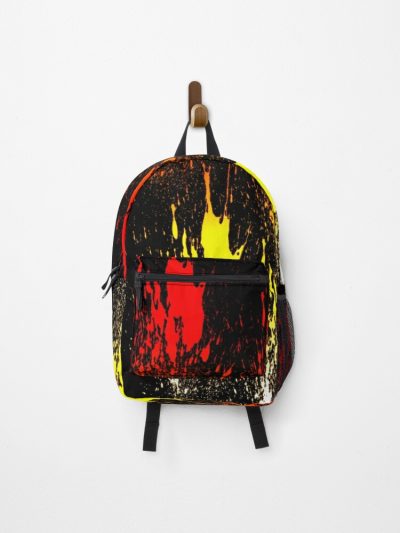 Reverse Tie Dye With Bleach Colourful Backpack Official Anime Backpack Merch