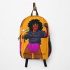 Cute Afro Samurai Digital Painting Backpack Official Anime Backpack Merch