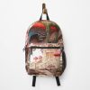 Red Shroom Castle In The Sky | Mushroom Core | Prompt Art | Ai Gen Backpack Official Anime Backpack Merch